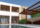 PROJECT FOR PRIVATE VILLA FIRST LINE TO THE SEA, STON