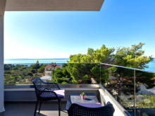 MODERN APARTMENT HOUSE WITH OPEN SEA VIEW FROM ALL WINDOWS! PODGORA