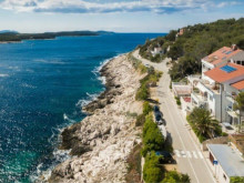 Building land with sea view, second row to the sea! The island of Hvar