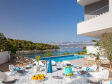 Luxury villa in a prestigious location first row to the sea on the island of Brac