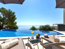 Inspiring modern villa with open sea view in Makarska