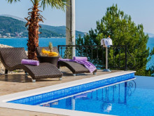 Luxury 5* villa with panoramic sea view near Trogir
