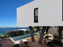 Luxury semi-detached villa with sea view in a prestigious location near Trogir