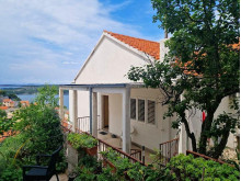 Two houses with a view of the sea and the Fortress in Šibenik