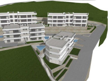 Building land 5000 m2 with a project for 8 luxury buildings in Čiovo
