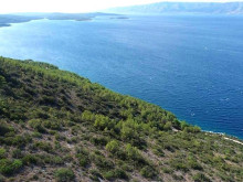Agricultural land, first row by the sea on the island of Hvar