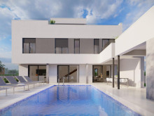 Luxury villa with pool and roof terrace near Zadar
